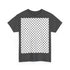 Keffiyeh Pattern Heavy Cotton Tee - Modern Mesh Design Streetwear T-Shirt